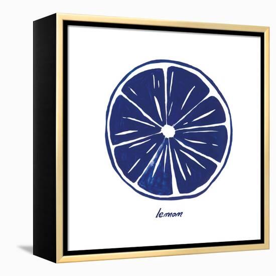 Indigo Lemon-Aimee Wilson-Framed Stretched Canvas