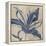 Indigo Lily-Chariklia Zarris-Framed Stretched Canvas