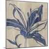 Indigo Lily-Chariklia Zarris-Mounted Art Print