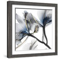 Indigo Luster Cyclamen 2-Albert Koetsier-Framed Photo