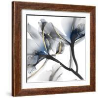 Indigo Luster Cyclamen 2-Albert Koetsier-Framed Photo