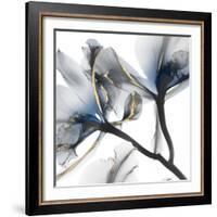 Indigo Luster Cyclamen 2-Albert Koetsier-Framed Photo