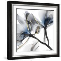 Indigo Luster Cyclamen 2-Albert Koetsier-Framed Photo