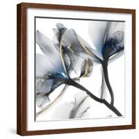 Indigo Luster Cyclamen 2-Albert Koetsier-Framed Photo