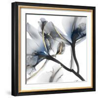 Indigo Luster Cyclamen 2-Albert Koetsier-Framed Photo