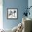 Indigo Luster Cyclamen 2-Albert Koetsier-Framed Photographic Print displayed on a wall