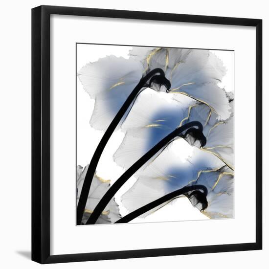 Indigo Luster Cyclamen-Albert Koetsier-Framed Photo