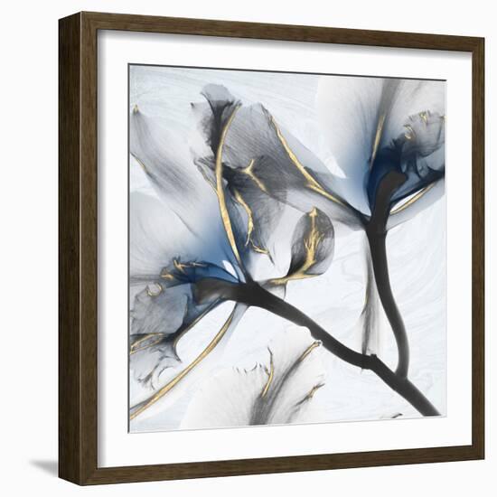 Indigo Luster Marble 2-Albert Koetsier-Framed Photo