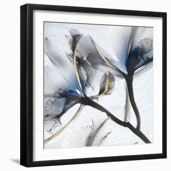 Indigo Luster Marble 2-Albert Koetsier-Framed Photo