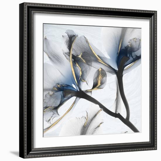 Indigo Luster Marble 2-Albert Koetsier-Framed Photo