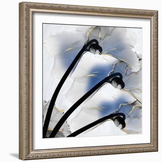 Indigo Luster Marble-Albert Koetsier-Framed Photo