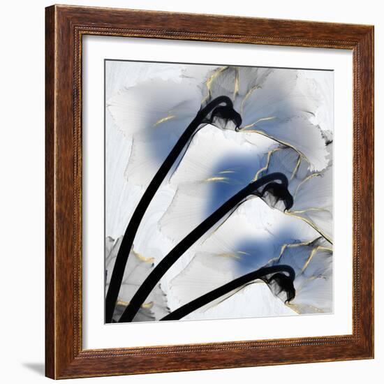 Indigo Luster Marble-Albert Koetsier-Framed Photo