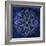 Indigo Mandala 1-Kimberly Allen-Framed Art Print