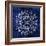 Indigo Mandala 2-Kimberly Allen-Framed Art Print