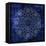 Indigo Mandala 3-Kimberly Allen-Framed Stretched Canvas