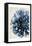 Indigo Marble Bloom 2-Kimberly Allen-Framed Stretched Canvas