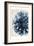 Indigo Marble Bloom 2-Kimberly Allen-Framed Art Print