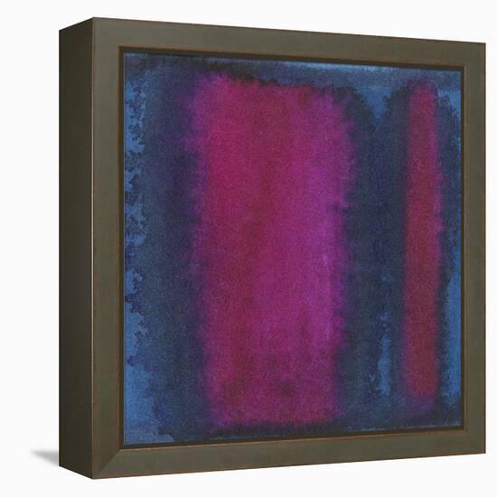 Indigo Meditation I-Renee W. Stramel-Framed Stretched Canvas