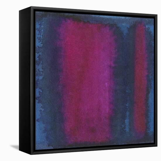 Indigo Meditation I-Renee W. Stramel-Framed Stretched Canvas