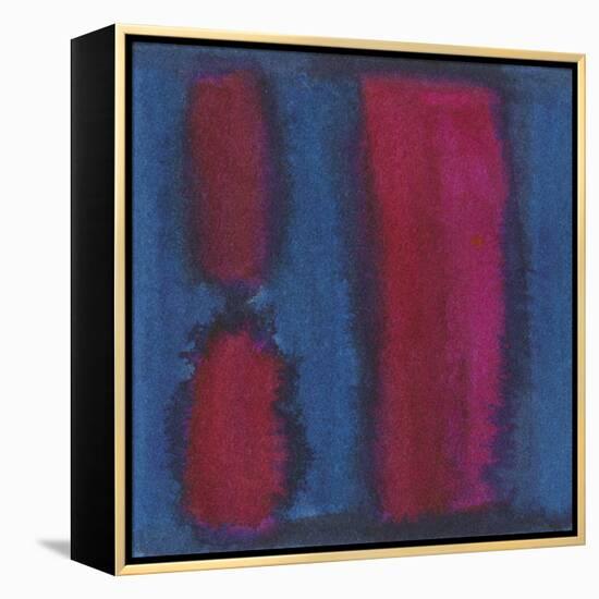 Indigo Meditation II-Renee W. Stramel-Framed Stretched Canvas