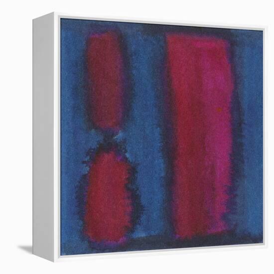 Indigo Meditation II-Renee W. Stramel-Framed Stretched Canvas