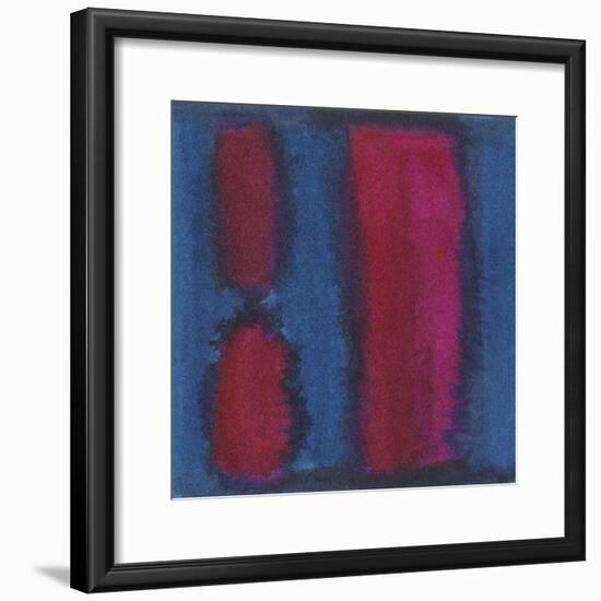 Indigo Meditation II-Renee W. Stramel-Framed Art Print