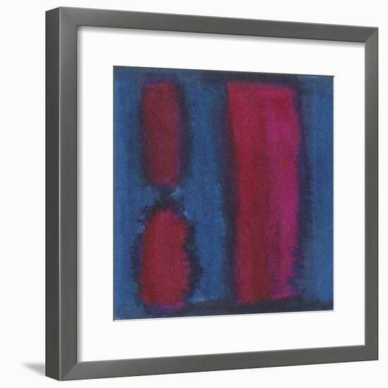 Indigo Meditation II-Renee W. Stramel-Framed Art Print