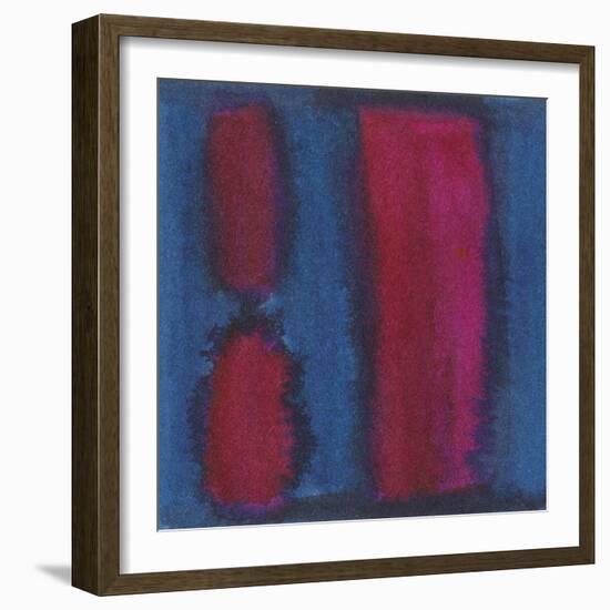 Indigo Meditation II-Renee W. Stramel-Framed Art Print