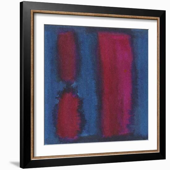 Indigo Meditation II-Renee W. Stramel-Framed Art Print