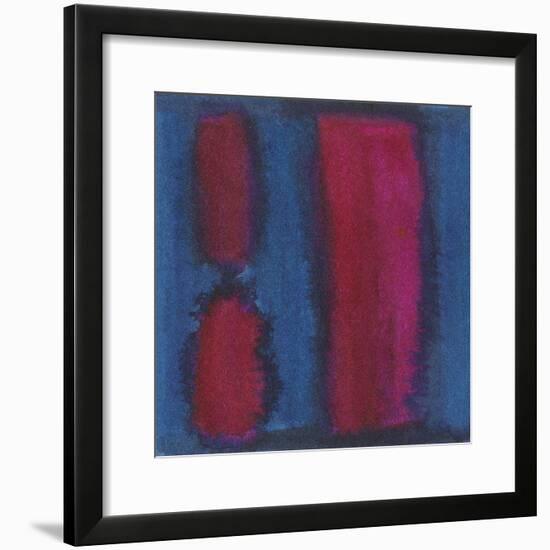 Indigo Meditation II-Renee W. Stramel-Framed Art Print