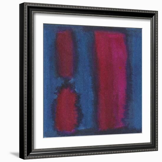 Indigo Meditation II-Renee W. Stramel-Framed Art Print