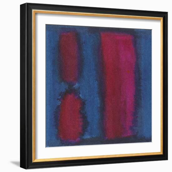 Indigo Meditation II-Renee W. Stramel-Framed Art Print