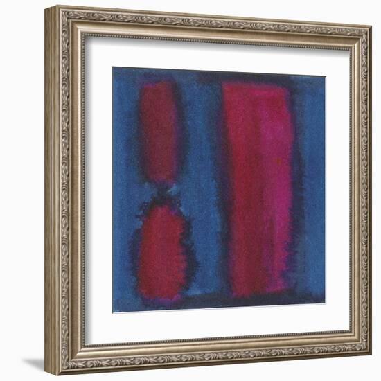 Indigo Meditation II-Renee W. Stramel-Framed Art Print