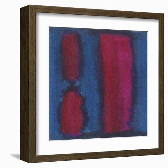 Indigo Meditation II-Renee W. Stramel-Framed Art Print