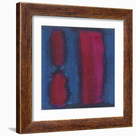 Indigo Meditation II-Renee W. Stramel-Framed Art Print