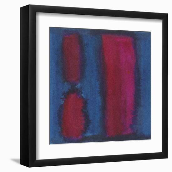 Indigo Meditation II-Renee W. Stramel-Framed Art Print