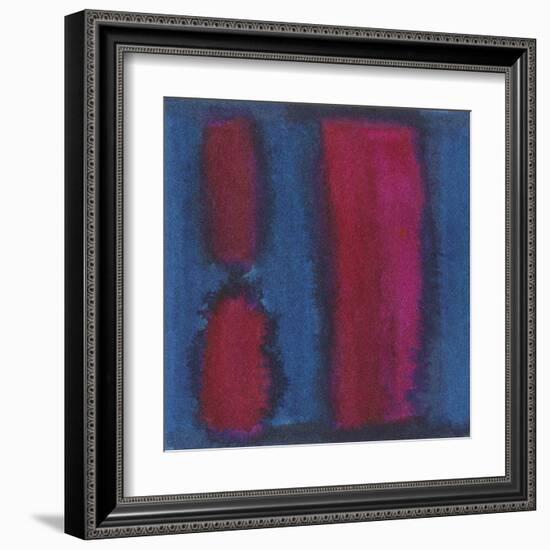 Indigo Meditation II-Renee W. Stramel-Framed Art Print