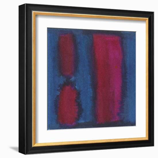 Indigo Meditation II-Renee W. Stramel-Framed Art Print