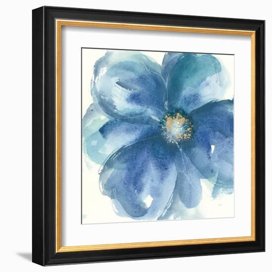 Indigo Mint III-Chris Paschke-Framed Art Print