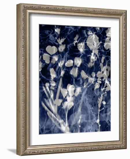 Indigo Nature III-Danielle Carson-Framed Art Print