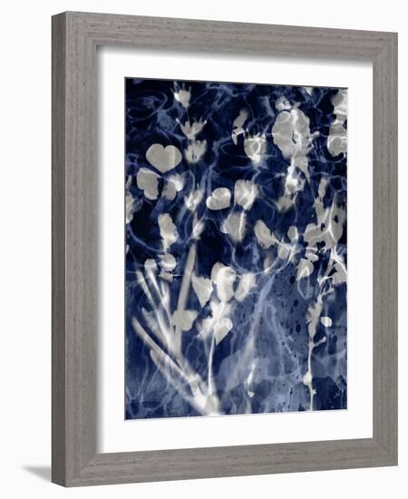 Indigo Nature III-Danielle Carson-Framed Art Print