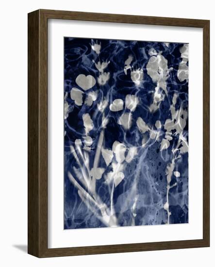 Indigo Nature III-Danielle Carson-Framed Art Print