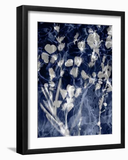 Indigo Nature III-Danielle Carson-Framed Art Print