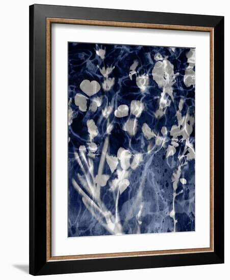 Indigo Nature III-Danielle Carson-Framed Art Print