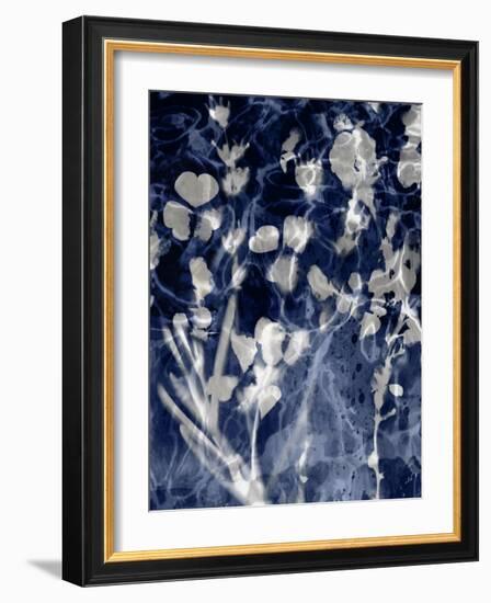 Indigo Nature III-Danielle Carson-Framed Art Print