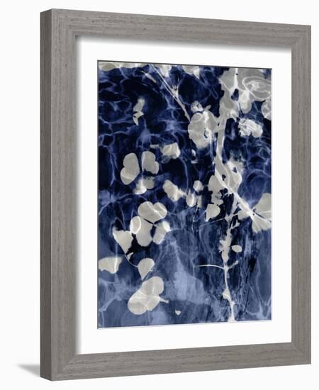 Indigo Nature IV-Danielle Carson-Framed Art Print