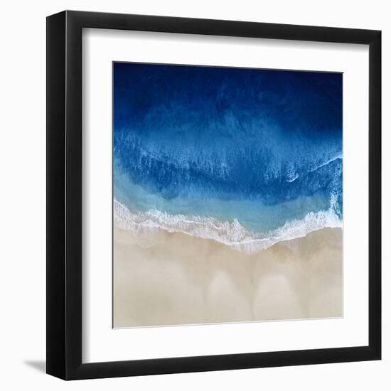 Indigo Ocean Waves II-Maggie Olsen-Framed Art Print