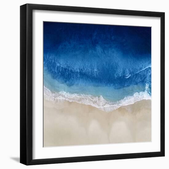 Indigo Ocean Waves II-Maggie Olsen-Framed Art Print