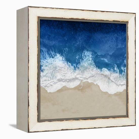 Indigo Ocean Waves IV-Maggie Olsen-Framed Stretched Canvas