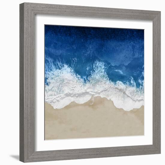 Indigo Ocean Waves IV-Maggie Olsen-Framed Art Print